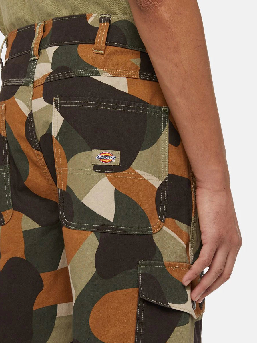 DICKIES DUCK CANVAS CAMO CARGO GREEN 