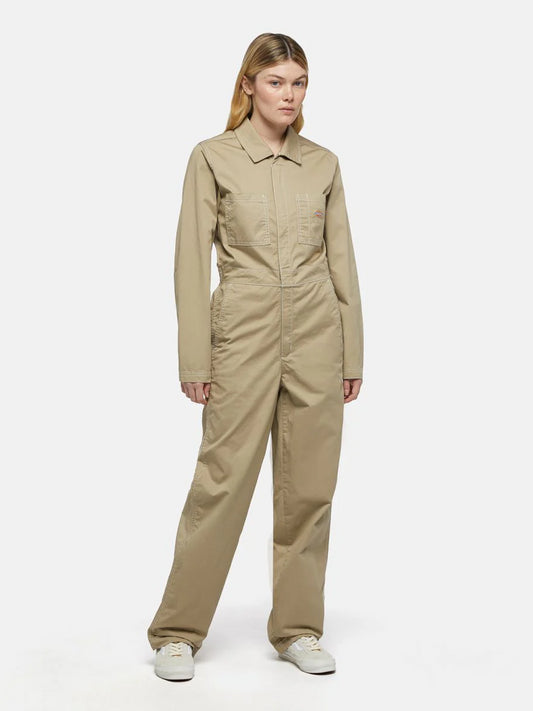 DICKIES SUN PRAIRIE COVERALLS KHAKI