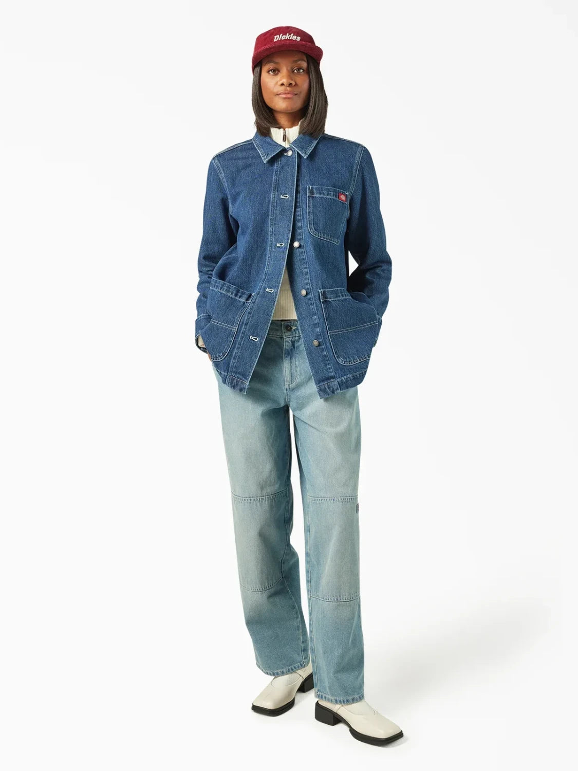 DICKIES DENIM CHORE COAT 