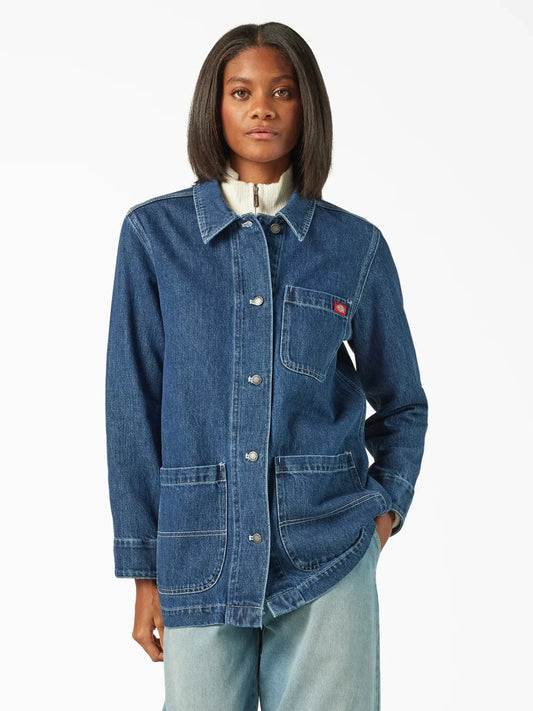 DICKIES DENIM CHORE COAT 