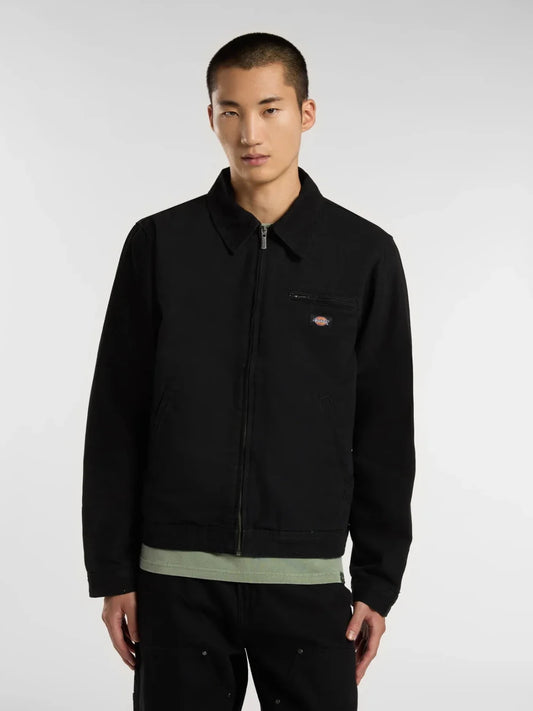 DICKIES PAINTER CANVAS JACKET BLACK 