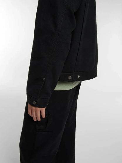 DICKIES PAINTER CANVAS JACKET BLACK 
