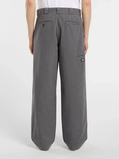 DICKIES LIMA PINSTRIPE PANT CHARCOAL