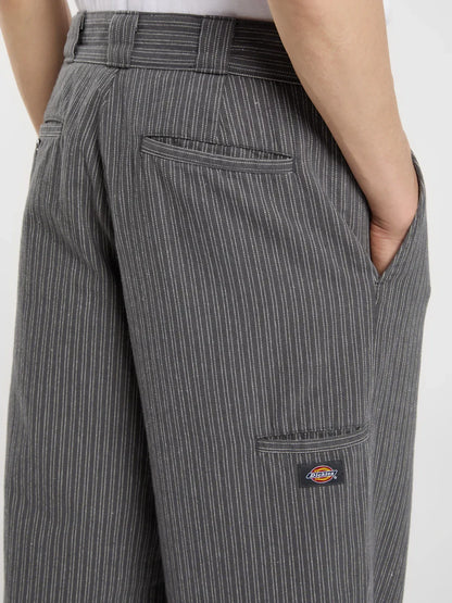 DICKIES LIMA PINSTRIPE PANT CHARCOAL