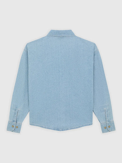 DICKIES LIGHTWEIGHT DENIM SHIRT DENIM VINTAGE WASH 