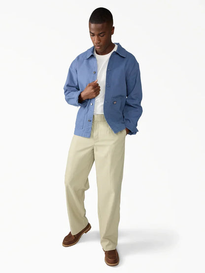 DICKIES UNLINED CANVAS BARN JACKET RETRO INDIGO 