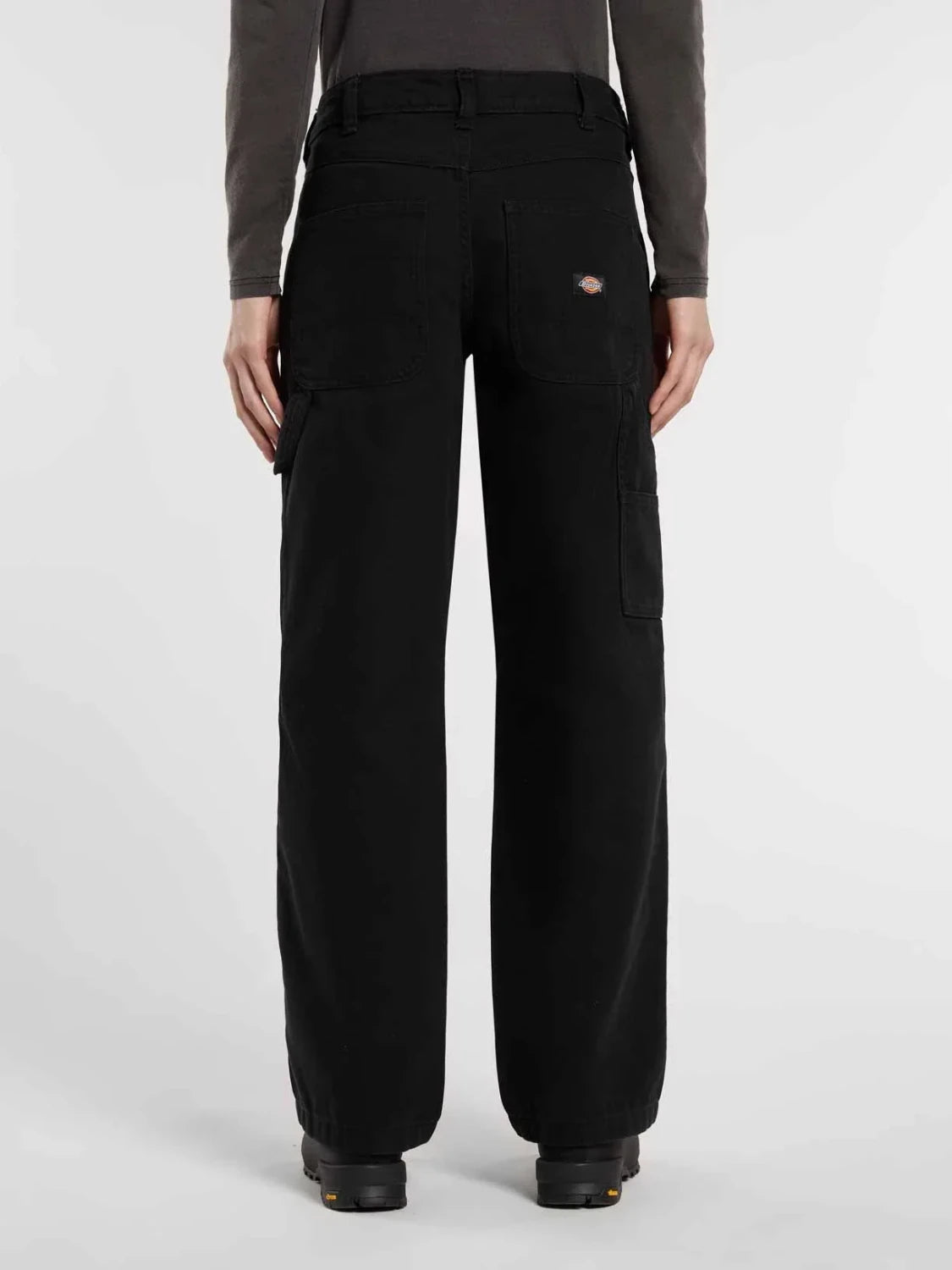 DICKIES DUCK CANVAS CARPENTER PANT BLACK