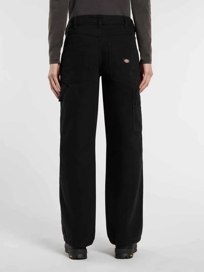 DICKIES DUCK CANVAS CARPENTER PANT BLACK