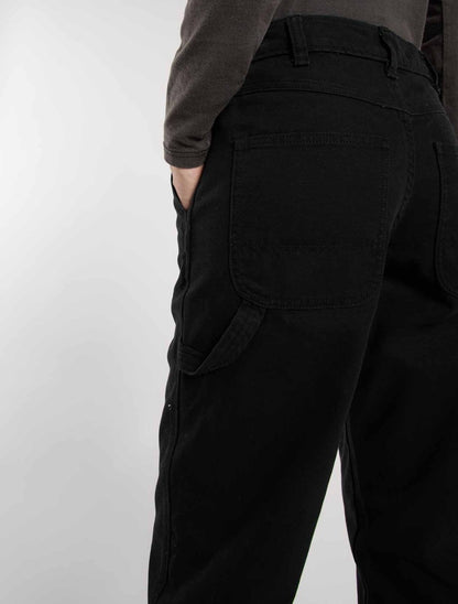 DICKIES DUCK CANVAS CARPENTER PANT BLACK
