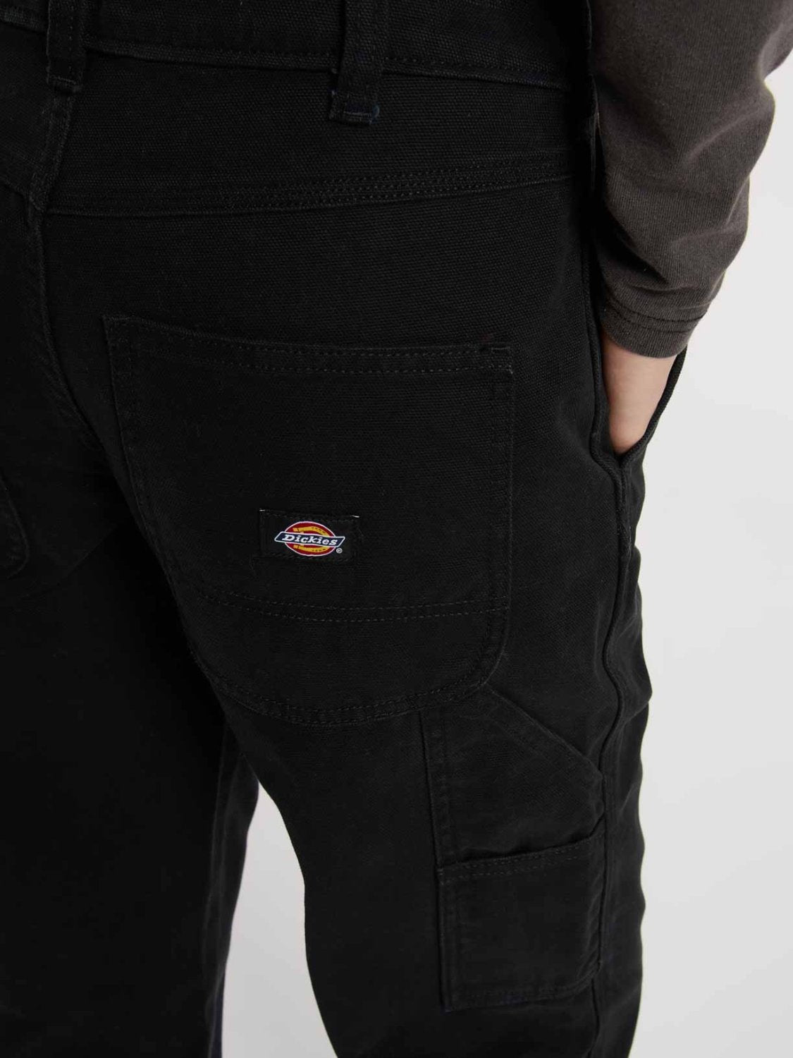 DICKIES DUCK CANVAS CARPENTER PANT BLACK