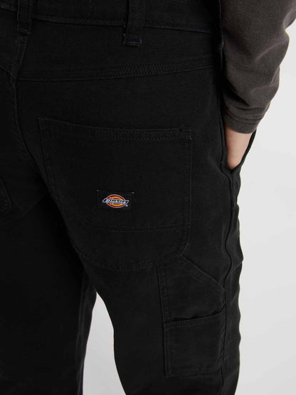 DICKIES DUCK CANVAS CARPENTER PANT BLACK