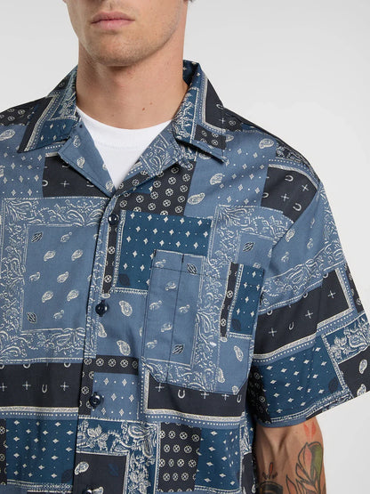 DICKIES GLANDORF SHORT SLEEVE SHIRT DARK NAVY 