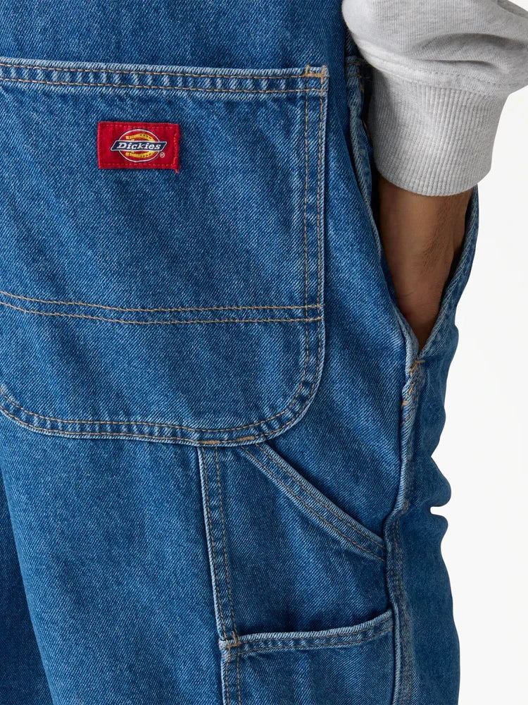 LOOSE DENIM BIB OVERALL