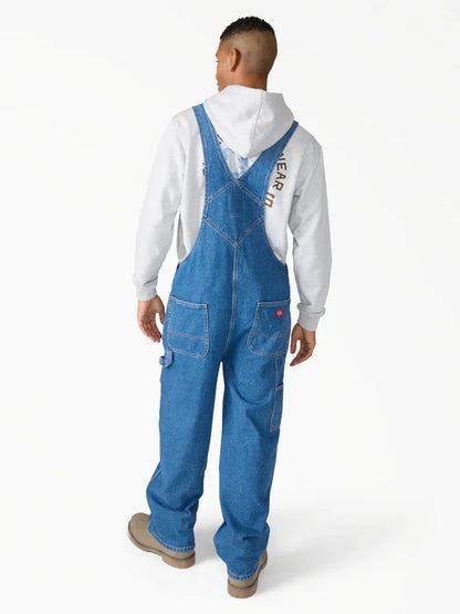 LOOSE DENIM BIB OVERALL