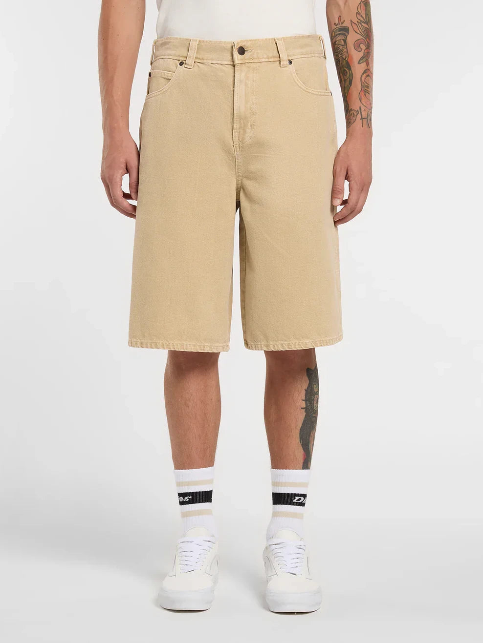 DICKIES 958 13" LOOSE SHORT JEAN EUCALYPTUS 