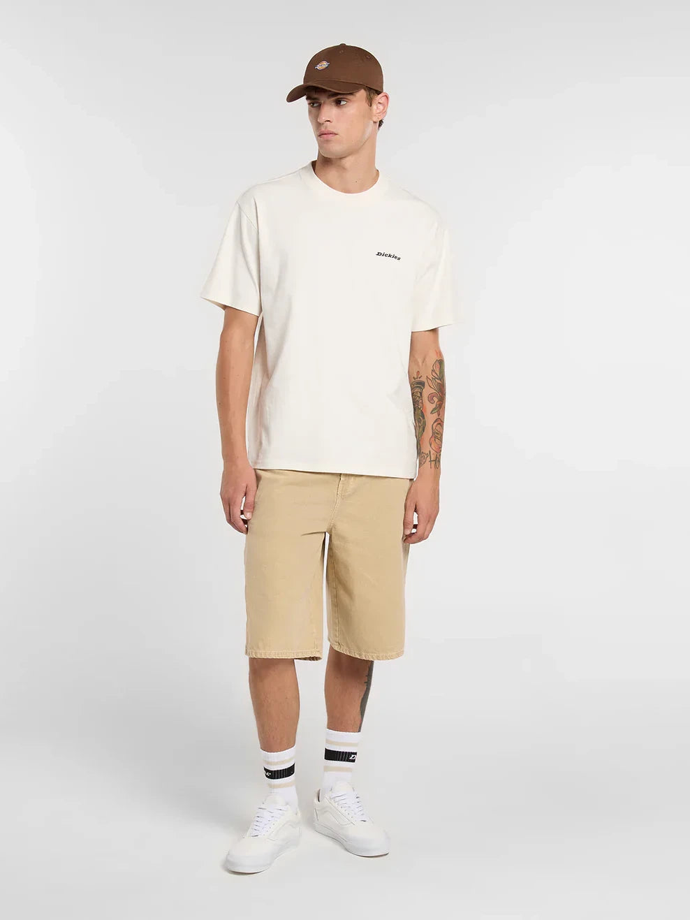 DICKIES 958 13" LOOSE SHORT JEAN EUCALYPTUS 