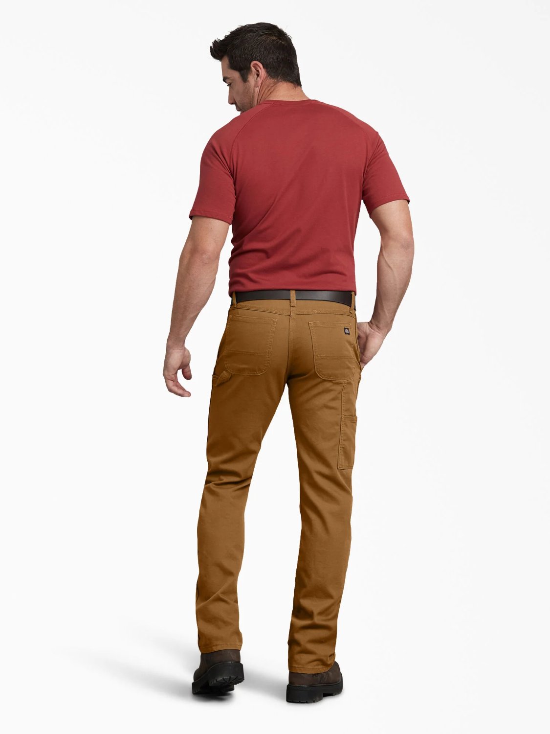 DICKIES REGULAR FIT DUCK CARPENTER PANT BROWN DUCK