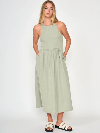 dRA RENZO DRESS PISTACHIO 