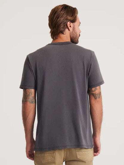 ROARK MADE TO FADE TEE WASHED BLACK 