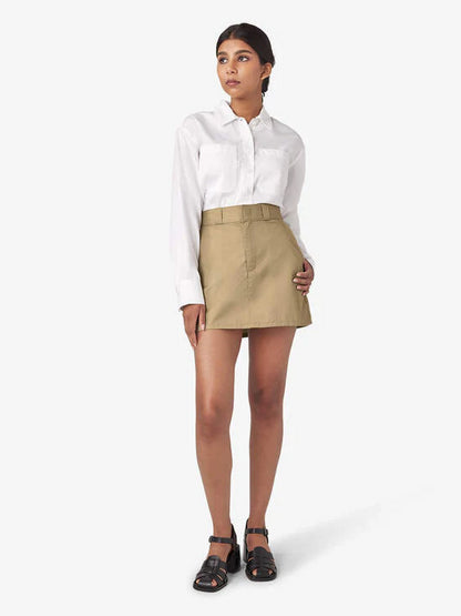 DICKIES MINI WORK SKIRT KHAKI