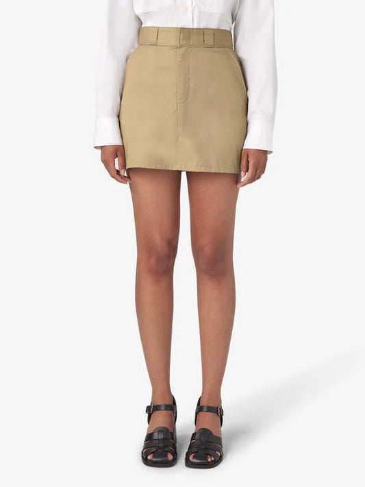 DICKIES MINI WORK SKIRT KHAKI