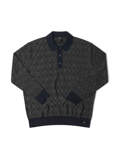 FORMER EXPANSION KNIT POLO ARMY NAVY