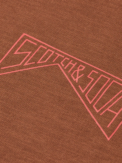 S&S LOGO SWEATSHIRT SOFT SILT