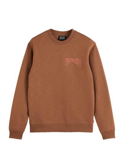 S&S LOGO SWEATSHIRT SOFT SILT