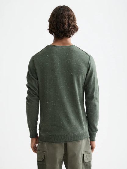 S&S NEPS WOOL BLEND PULLOVER THYME
