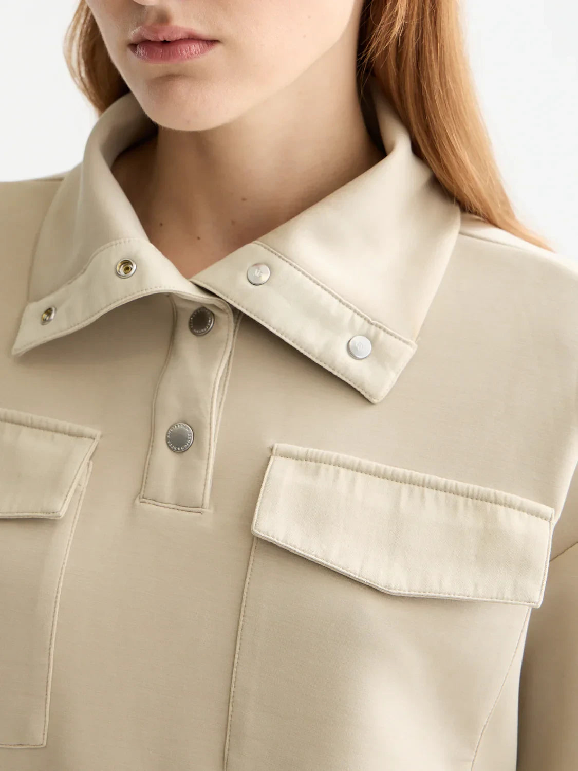 S&S TENCEL UTILITY SWEATSHIRT PLAZA TAUPE