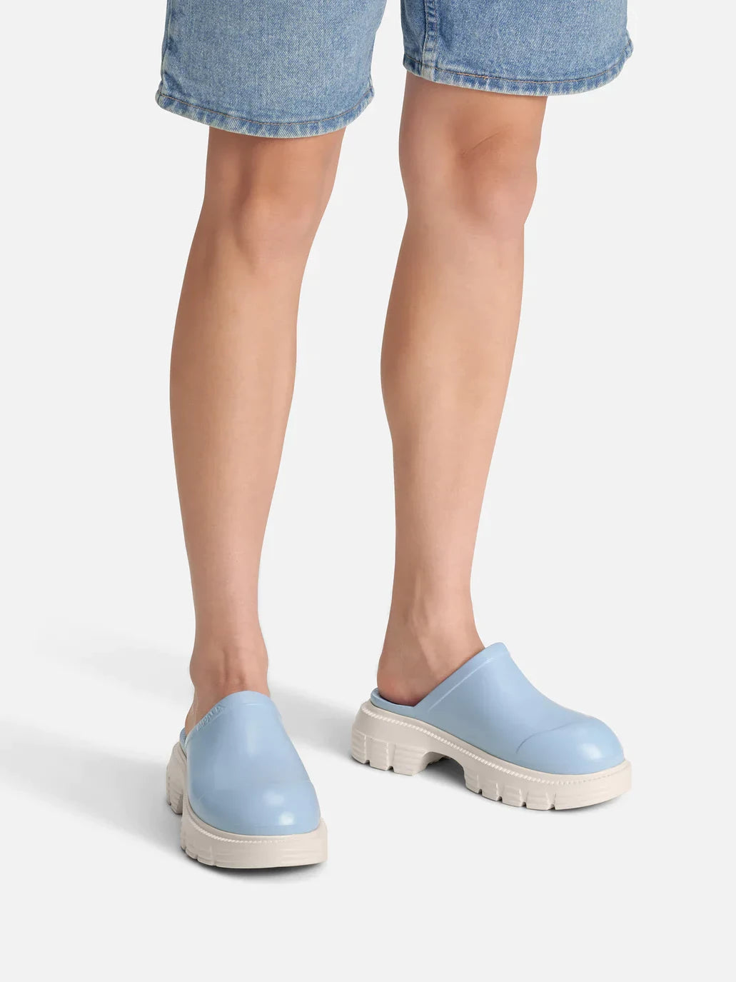 IMPALA BUBBLE SOFT MULE BLUE/CREAM