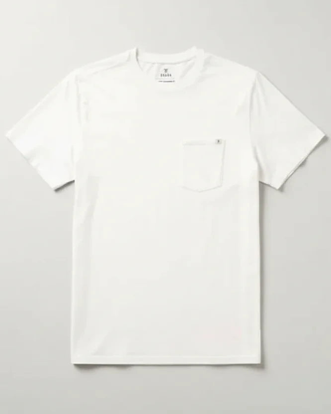 ROARK MADE TO FADE TEE WASHED OFF WHITE 