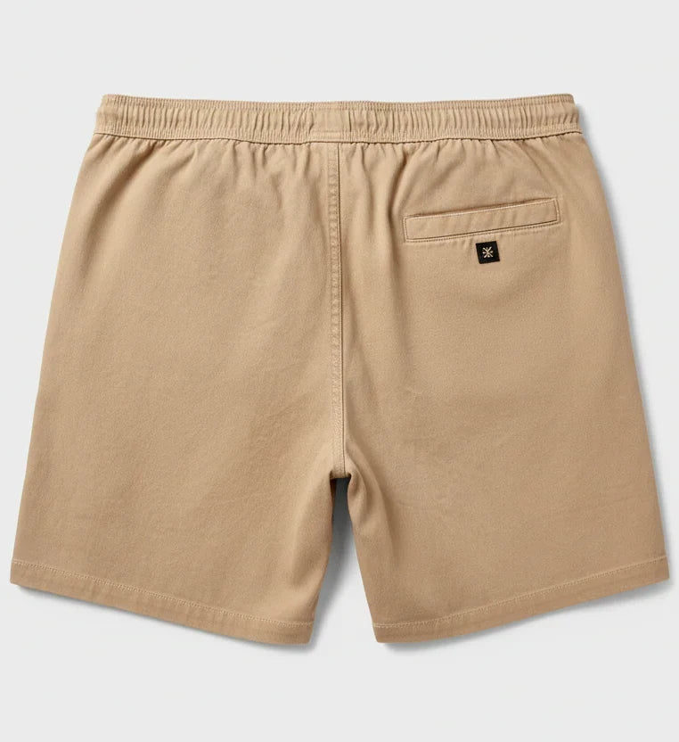 ROARK MADE TO FADE SHORT WASHED KHAKI 