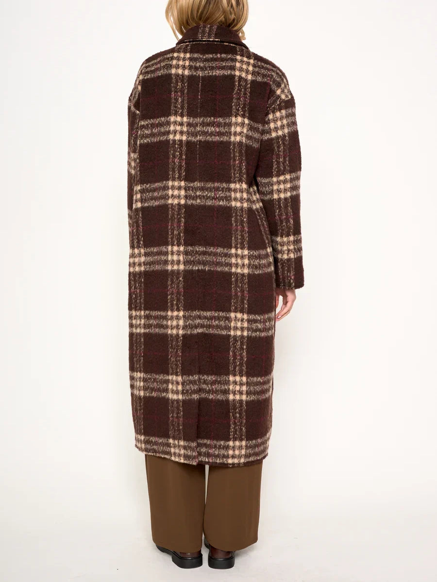 dRA GINNY COAT LATTE BROWN