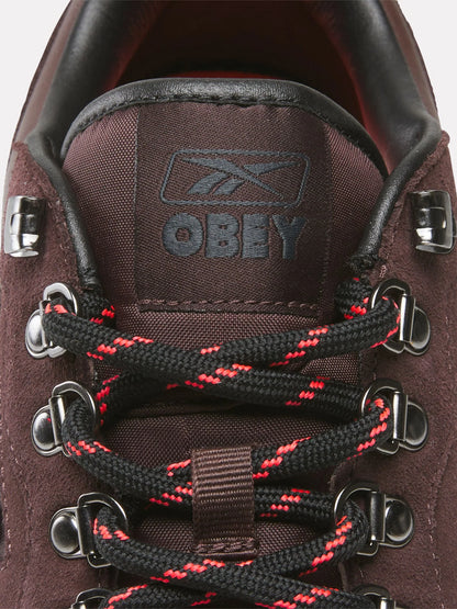 REEBOK X OBEY BB 4000 II SHOES BROWN