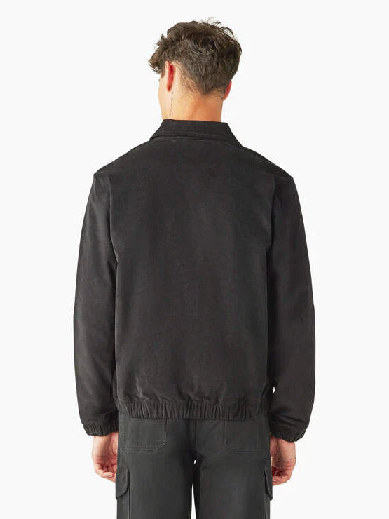 DICKIES LINED CORDUROY JACKET BLACK