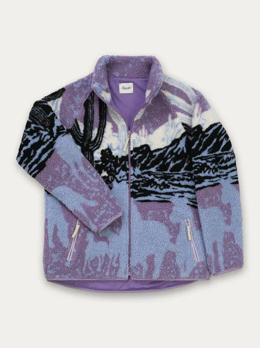 PRINTED SHERPA FLEECE