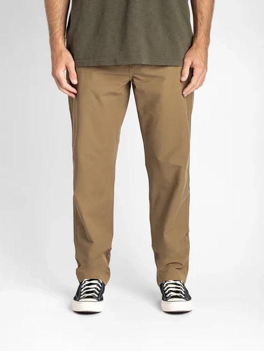 ROARK LAYOVER PRO TRAVELER PANT DARK KHAKI 
