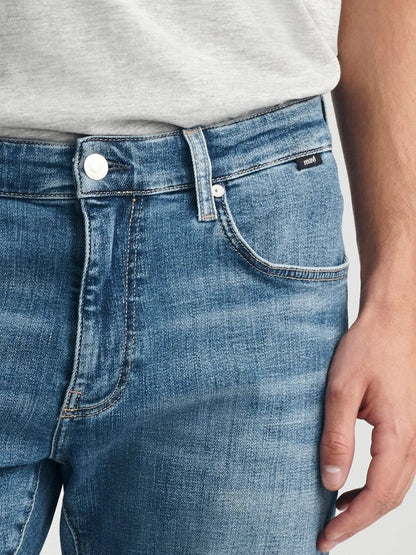 MAVI MARCUS SLIM STRAIGHT LEG JEAN  MID BRUSHED CLASSIC VINTAGE