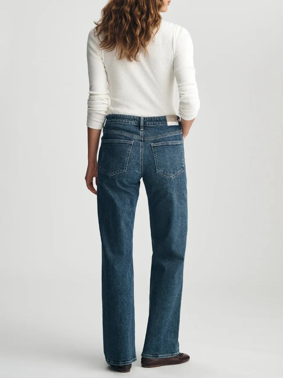 MAVI TAYLOR STRAIGHT LEG DARK BRUSHED CLASSIC BLUE