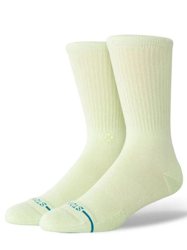 STANCE ICON CREW SOCKS GREENSAND