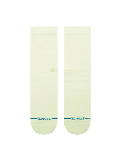 STANCE ICON CREW SOCKS GREENSAND