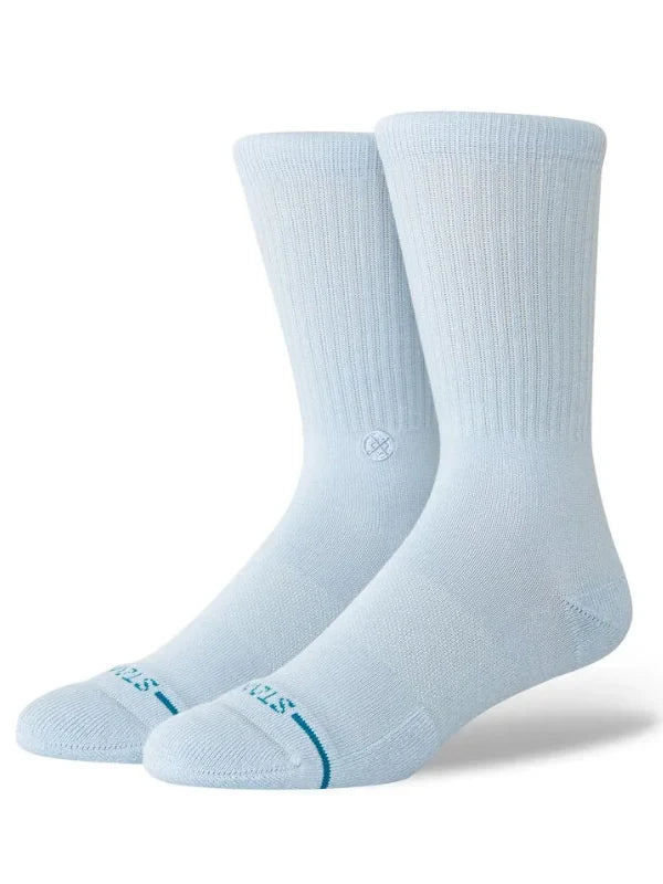 STANCE ICON CREW SOCKS ICEBLUE