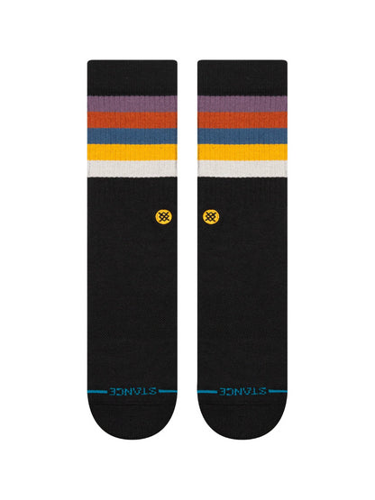 STANCE MALIBOO CREW SOCKS GRAPE