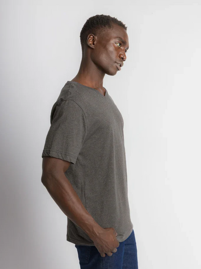 ABLY JAMISON UNBRANDED T-SHIRT CHARCOAL 