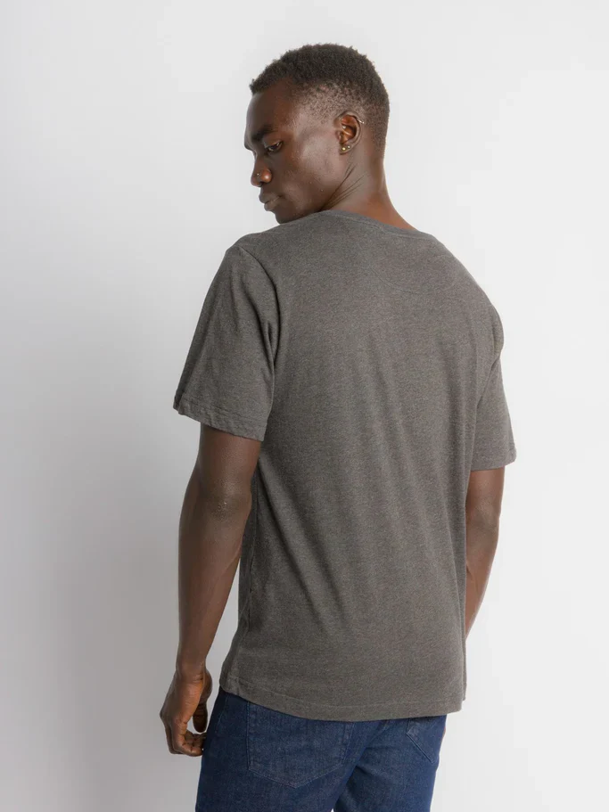 ABLY JAMISON UNBRANDED T-SHIRT CHARCOAL 