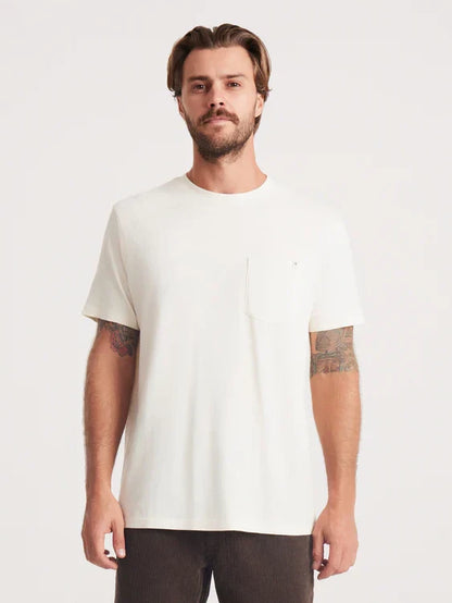 ROARK MADE TO FADE TEE WASHED OFF WHITE 
