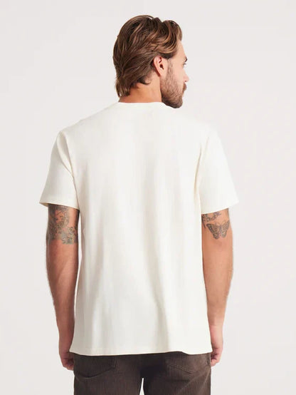 ROARK MADE TO FADE TEE WASHED OFF WHITE 