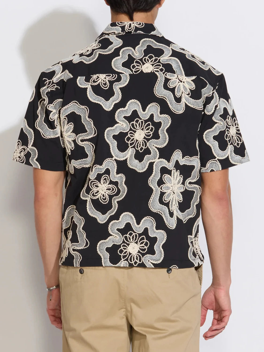 CIVIL SOCIETY WILSON BOXY FIT SHORT SLEEVE SHIRT BLACK 