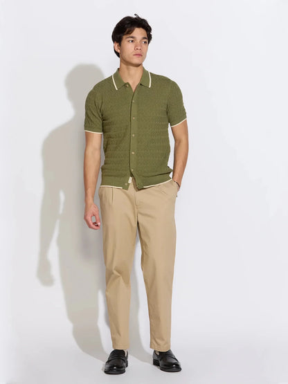 CIVIL SOCIETY KALINO SWEATER LIGHT OLIVE 